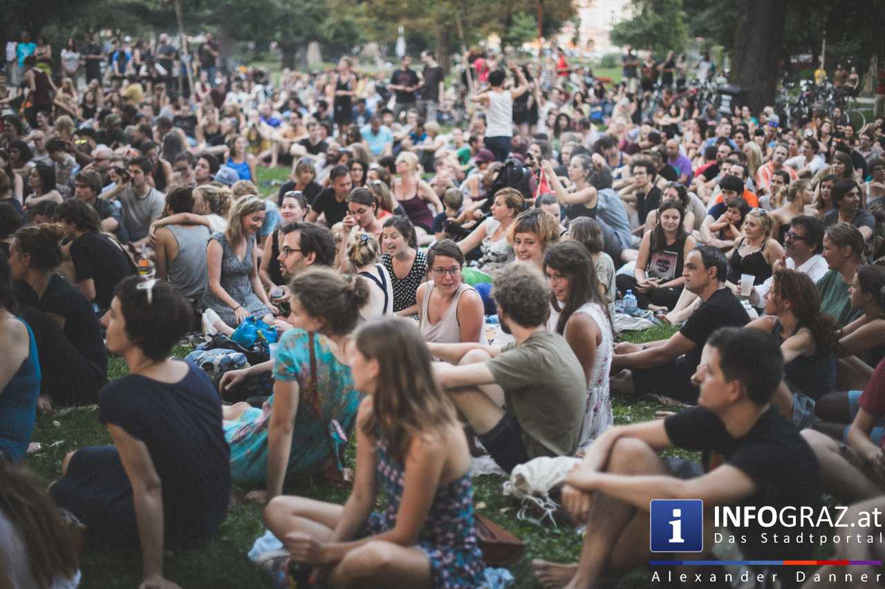 ‚TheAngelcy‘ aus Tel Aviv im Volksgarten Graz am 11. August 2015 - 025