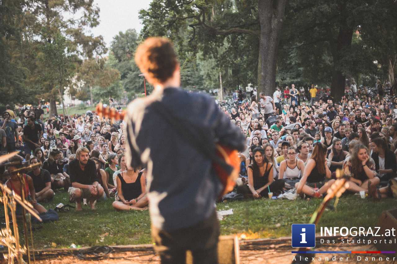 ‚TheAngelcy‘ aus Tel Aviv im Volksgarten Graz am 11. August 2015 - 030