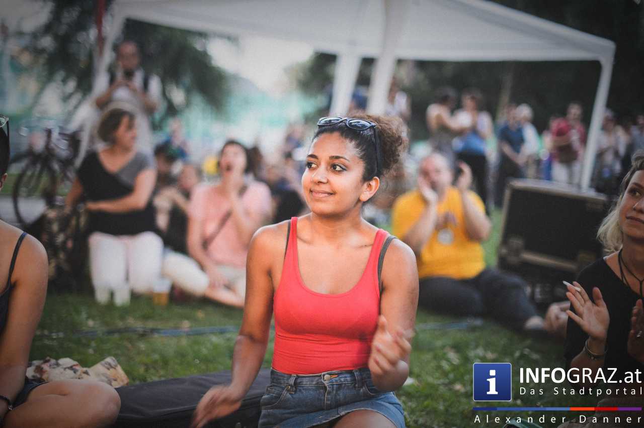 ‚TheAngelcy‘ aus Tel Aviv im Volksgarten Graz am 11. August 2015 - 032