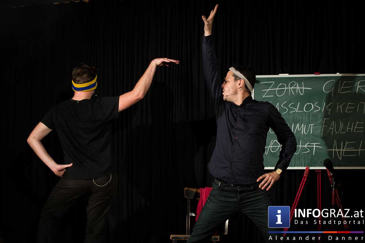 Thomas Stipsits und Manuel Rubey im Theatercafé Graz unter der Regie von Alfred Dorfer - 052