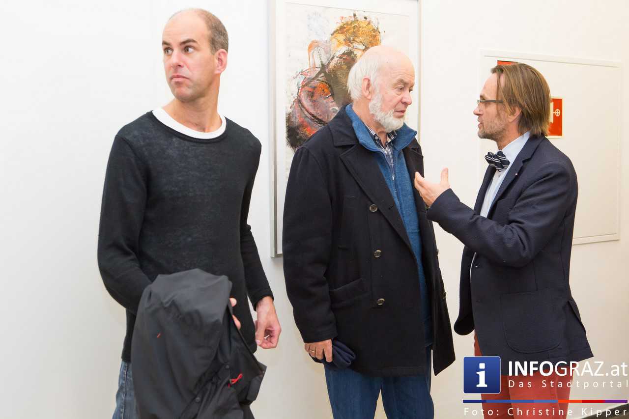 Scherben des MINOS - Vernissage Luis Sammer - Galerie Sigmund Freud am 18. November 2015 - 030