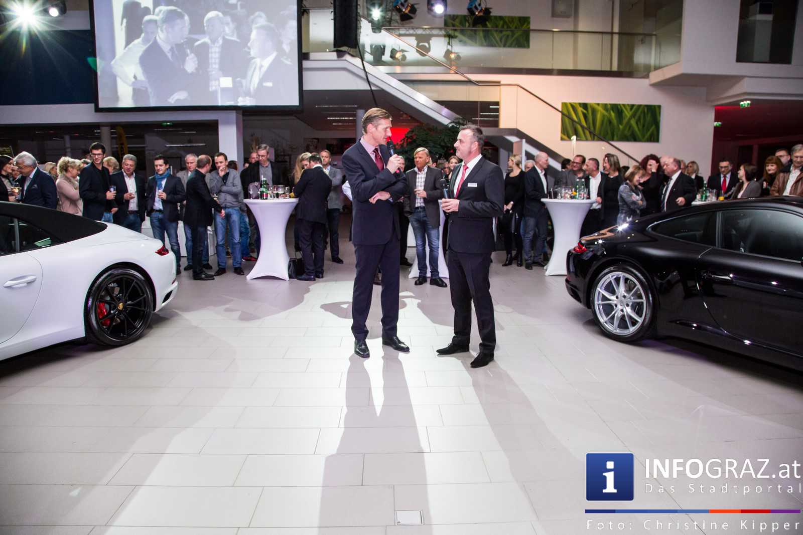 Der neue Porsche 911 – Präsentation im Porsche Zentrum Steiermark am 11. Dezember 2015 - 063