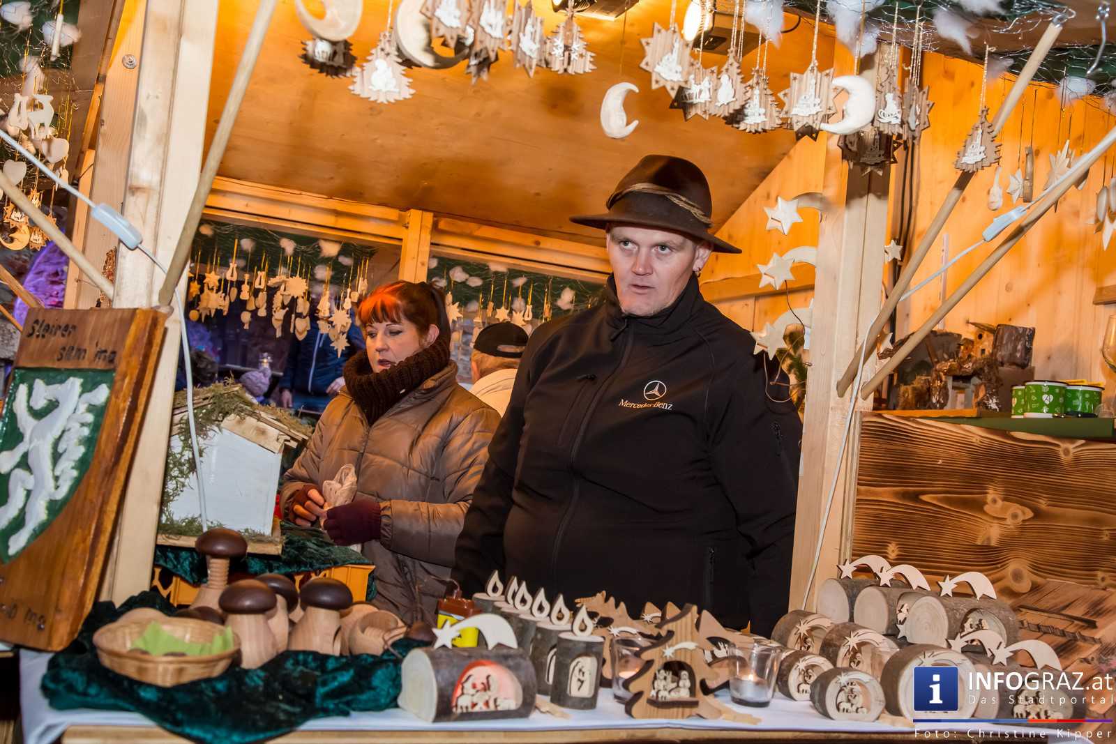 Adventmarkt Mehlplatz Graz & Aufsteirern-Weihnachtsmarkt am 12.12.2015 - 011