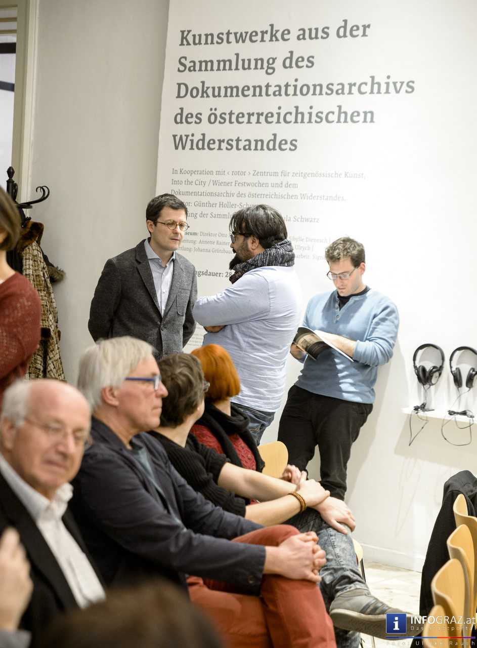 Ausstellungseröffnung im GrazMuseum - Kunstwerke aus der Sammlung des DÖW - 001