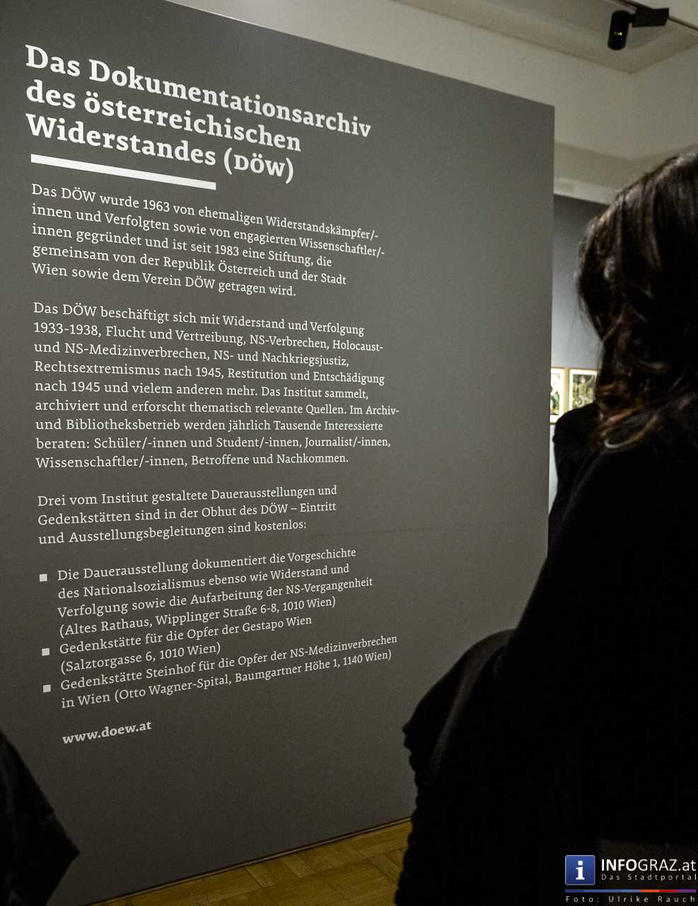 Ausstellungseröffnung im GrazMuseum - Kunstwerke aus der Sammlung des DÖW - 014