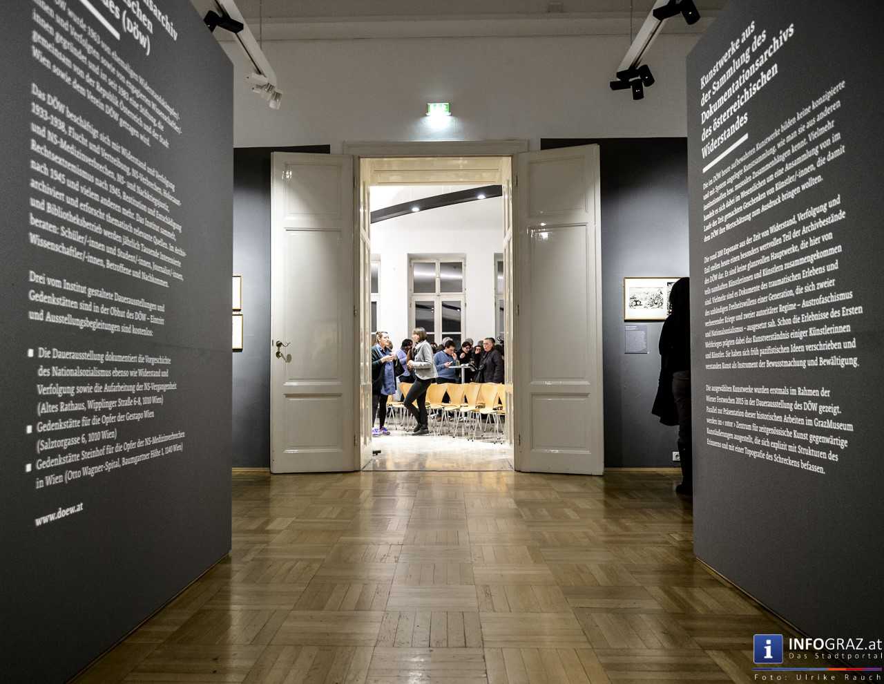 Ausstellungseröffnung im GrazMuseum - Kunstwerke aus der Sammlung des DÖW - 020