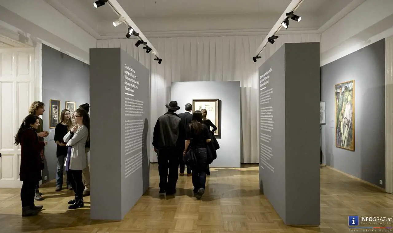 Ausstellungseröffnung im GrazMuseum - Kunstwerke aus der Sammlung des DÖW - 021