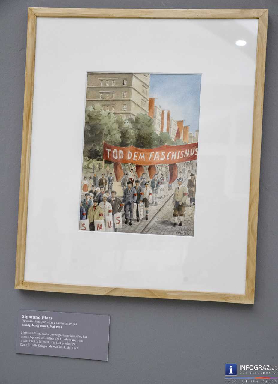 Ausstellungseröffnung im GrazMuseum - Kunstwerke aus der Sammlung des DÖW - 029