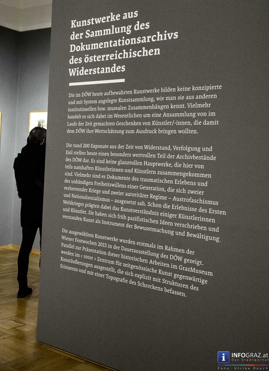 Ausstellungseröffnung im GrazMuseum - Kunstwerke aus der Sammlung des DÖW - 030