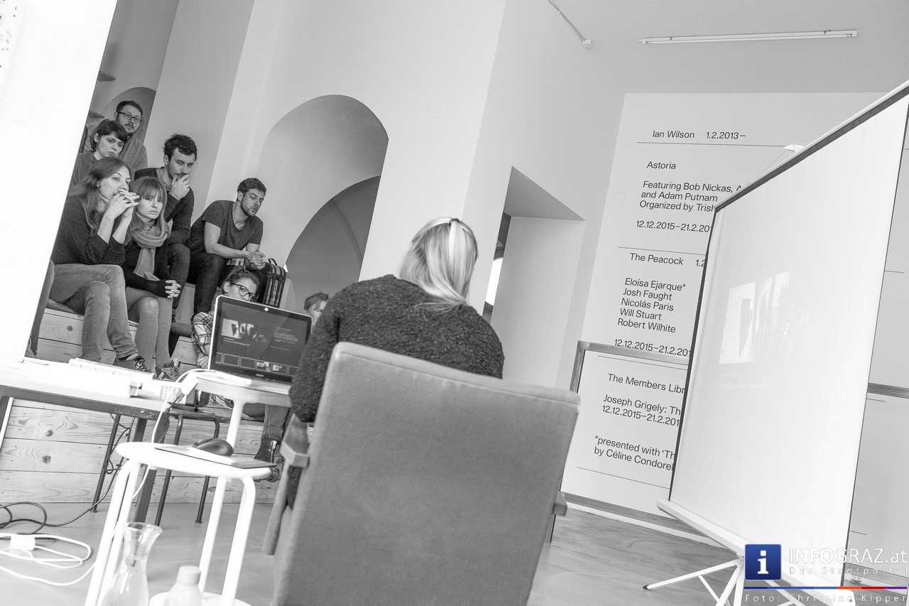 kunsttext.Werkstatt zu Gast im Grazer Kunstverein am 13. Februar 2016 - 008