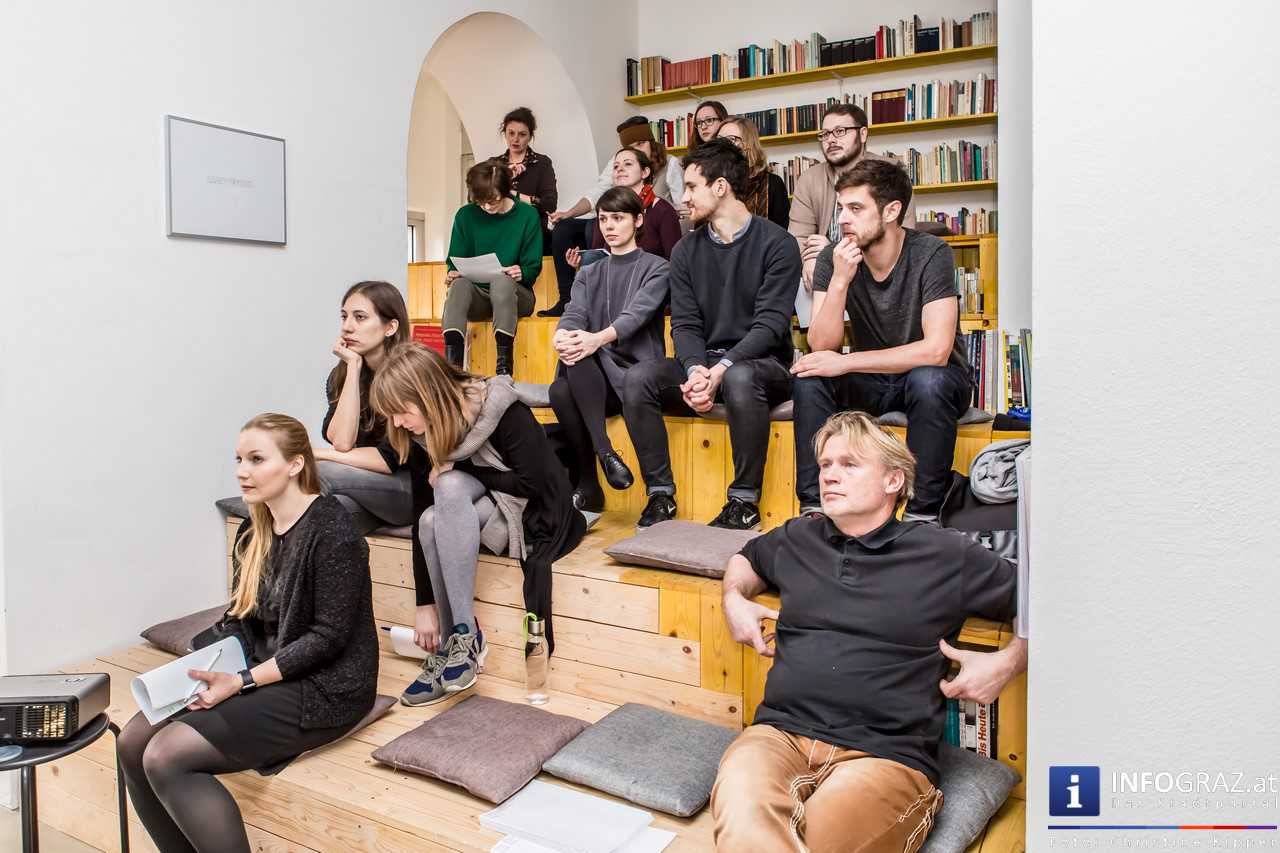 kunsttext.Werkstatt zu Gast im Grazer Kunstverein am 13. Februar 2016 - 027