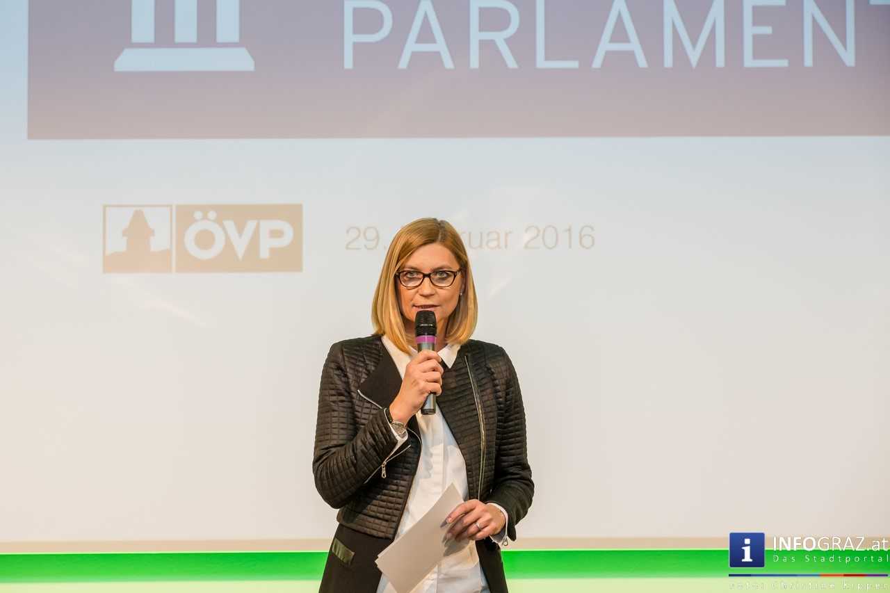 1. Stadtparlament der Grazer Volkspartei im Europasaal der WKO Steiermark – 29. Februar 2016 - 025
