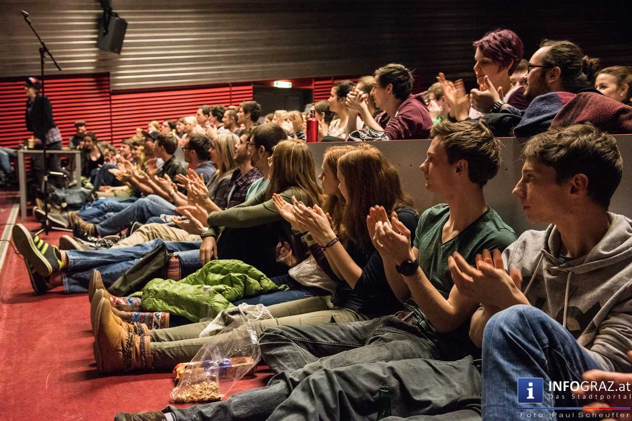 12. Grazer Hörsaal Poetry Slam Karl-Franzens-Universität Graz Donnerstag, 17. März 2016 - 008