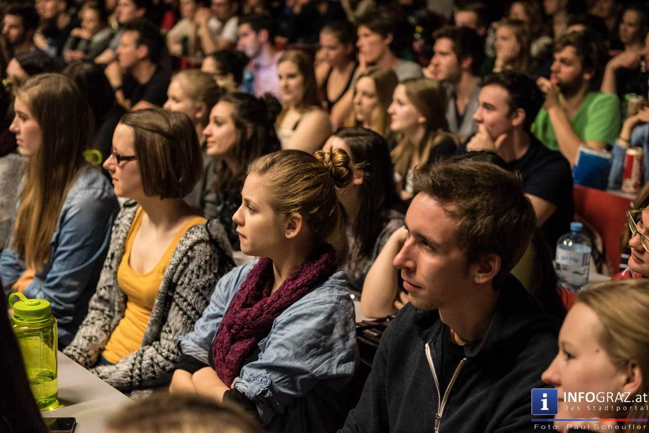 12. Grazer Hörsaal Poetry Slam Karl-Franzens-Universität Graz Donnerstag, 17. März 2016 - 018