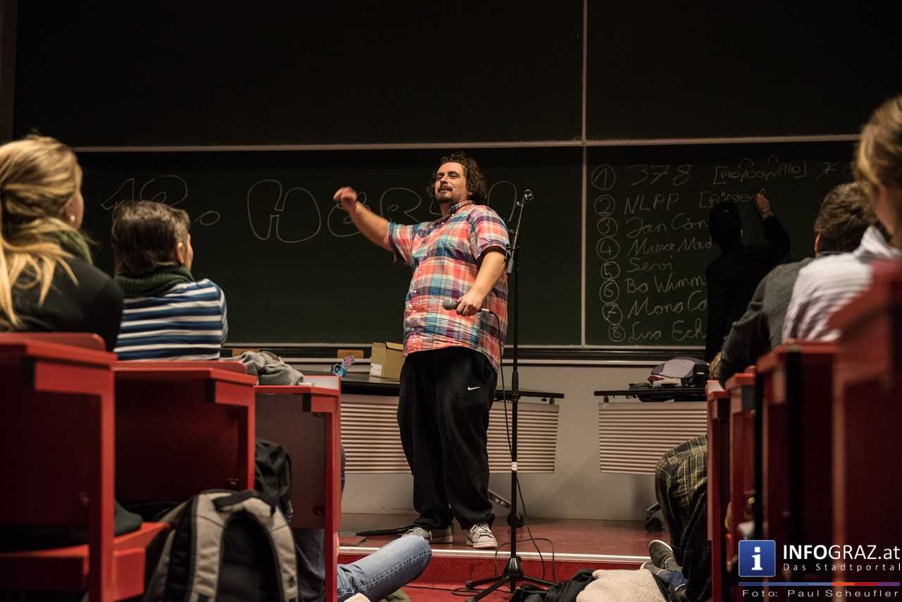 12. Grazer Hörsaal Poetry Slam Karl-Franzens-Universität Graz Donnerstag, 17. März 2016 - 020