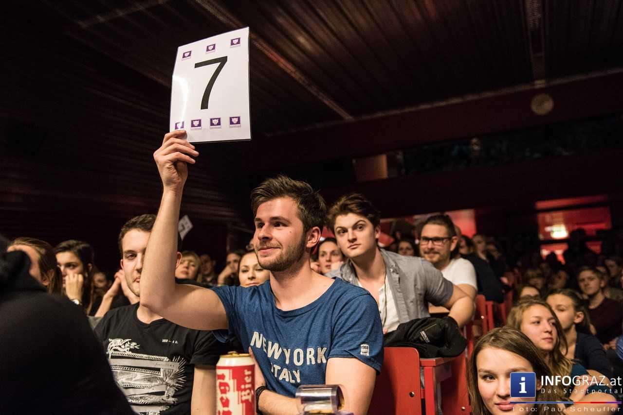 12. Grazer Hörsaal Poetry Slam Karl-Franzens-Universität Graz Donnerstag, 17. März 2016 - 021