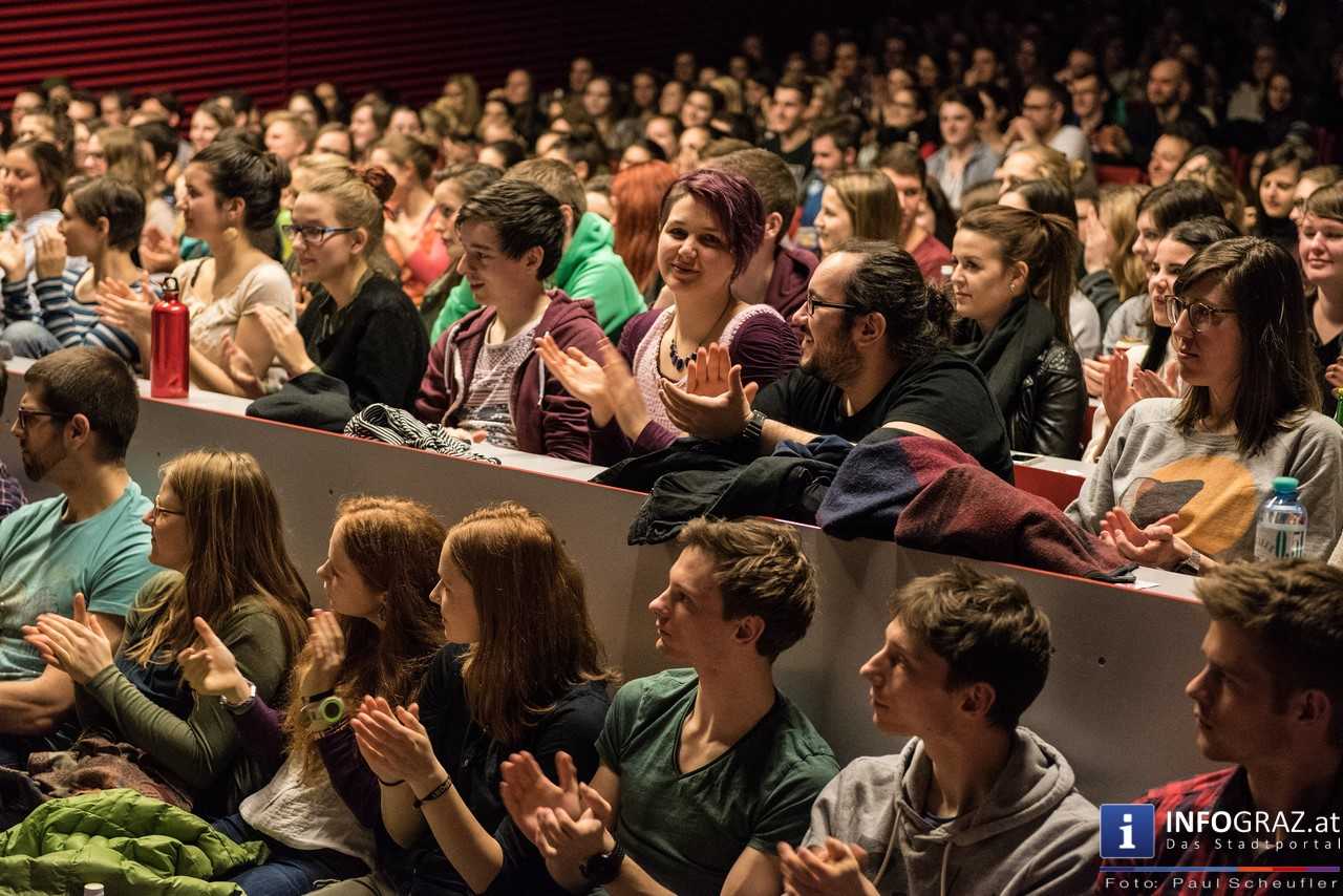 12. Grazer Hörsaal Poetry Slam Karl-Franzens-Universität Graz Donnerstag, 17. März 2016 - 023