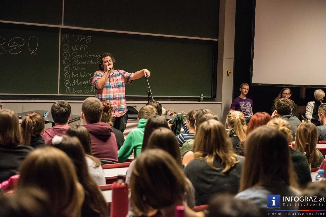 12. Grazer Hörsaal Poetry Slam Karl-Franzens-Universität Graz Donnerstag, 17. März 2016 - 045