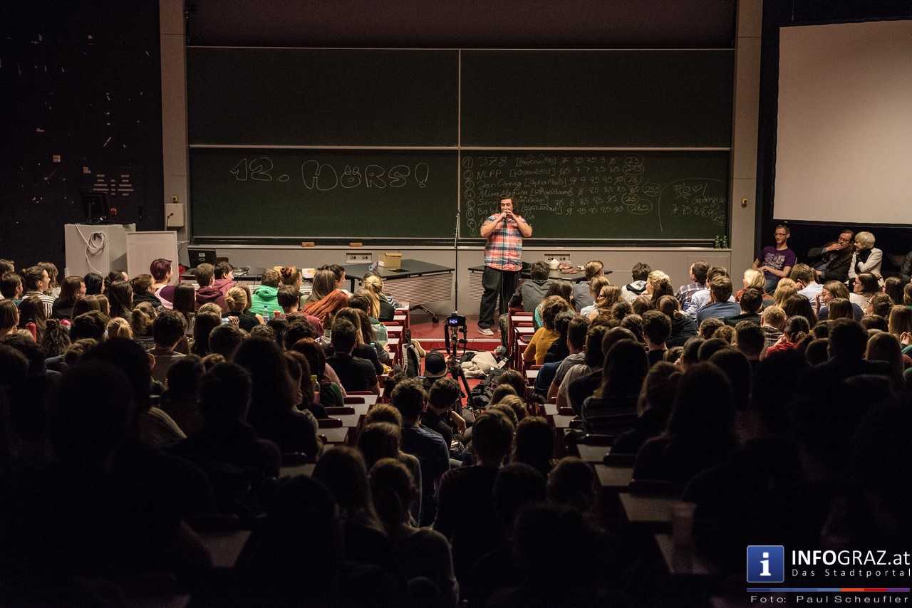 12. Grazer Hörsaal Poetry Slam Karl-Franzens-Universität Graz Donnerstag, 17. März 2016 - 050
