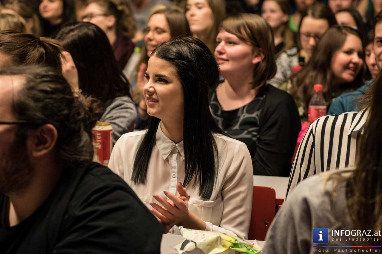 12. Grazer Hörsaal Poetry Slam Karl-Franzens-Universität Graz Donnerstag, 17. März 2016 - 062