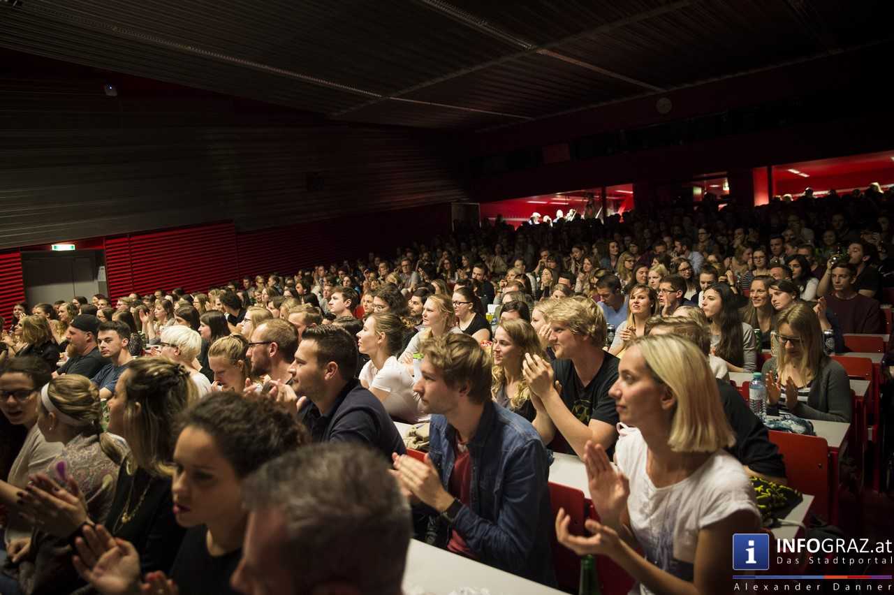 Die Grazer Poetry Slam-Szene - Hörsaal-Slam Graz - 14. April 2016 - 001