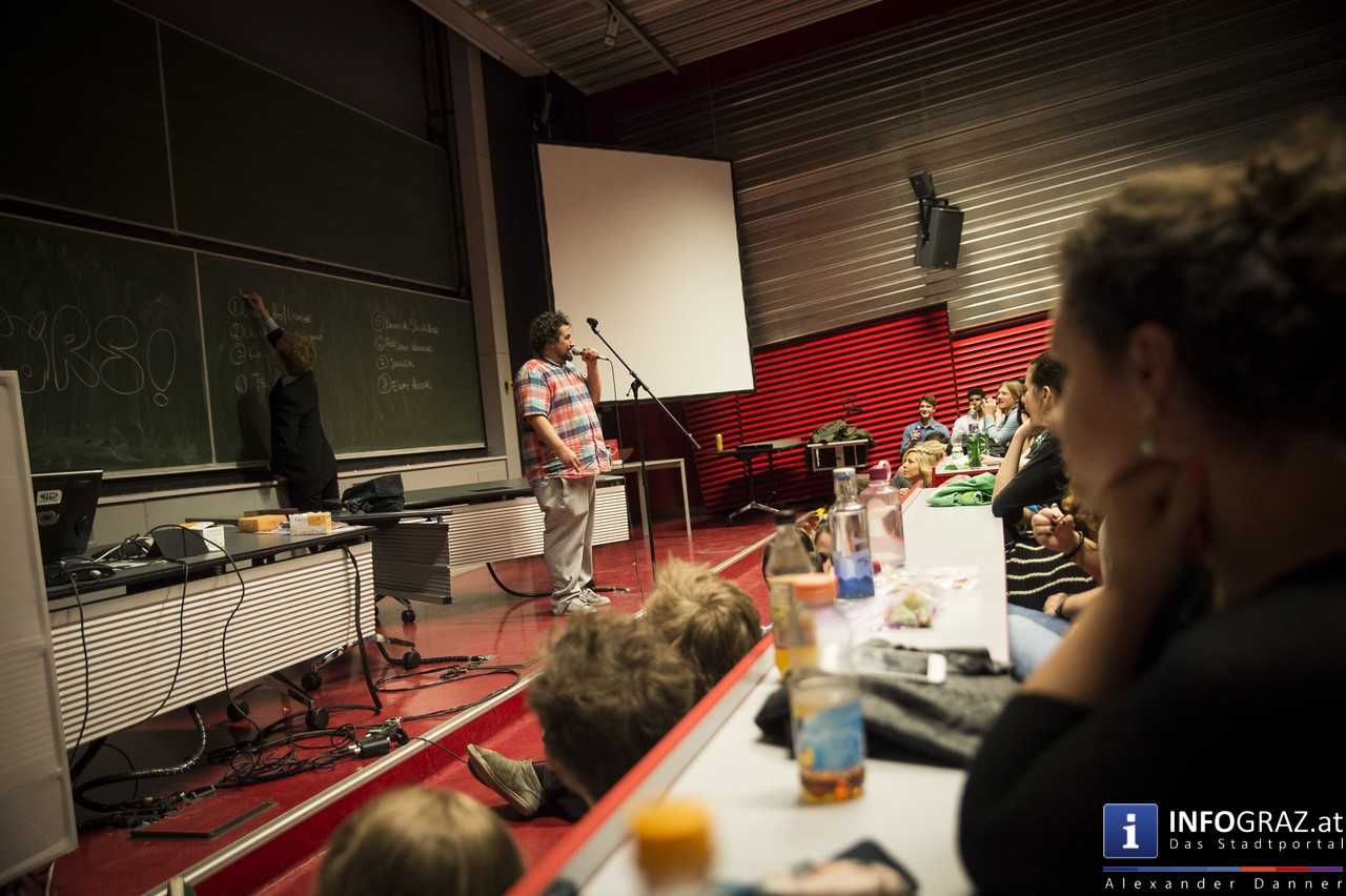 Die Grazer Poetry Slam-Szene - Hörsaal-Slam Graz - 14. April 2016 - 004