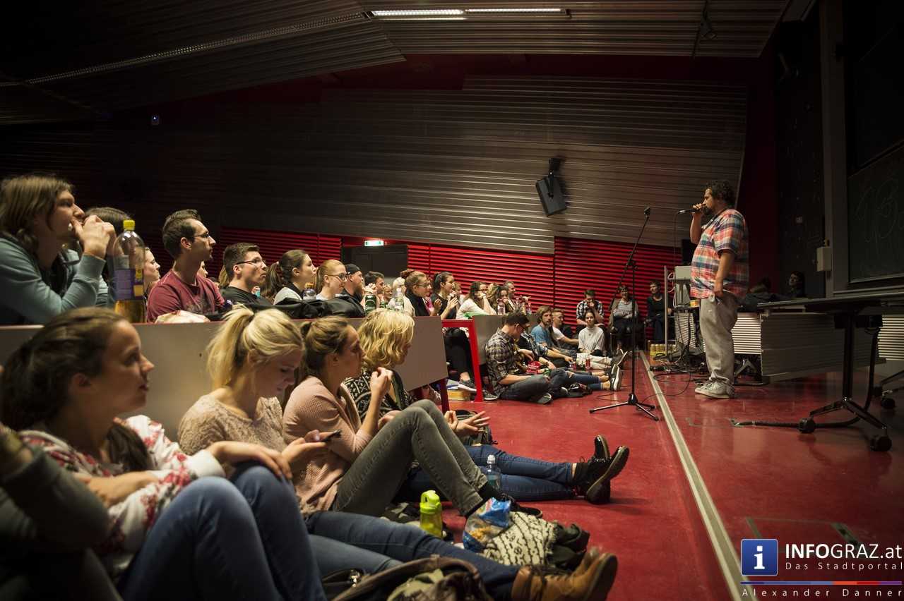 Die Grazer Poetry Slam-Szene - Hörsaal-Slam Graz - 14. April 2016 - 017