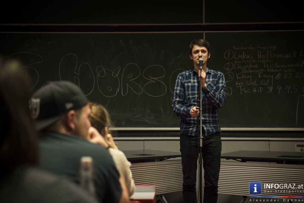 Die Grazer Poetry Slam-Szene - Hörsaal-Slam Graz - 14. April 2016 - 036