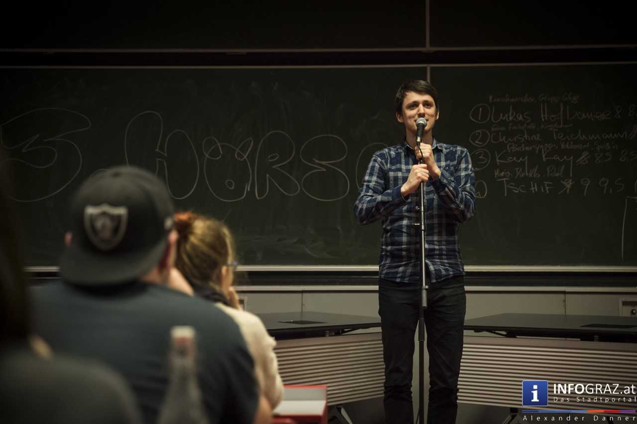 Die Grazer Poetry Slam-Szene - Hörsaal-Slam Graz - 14. April 2016 - 037