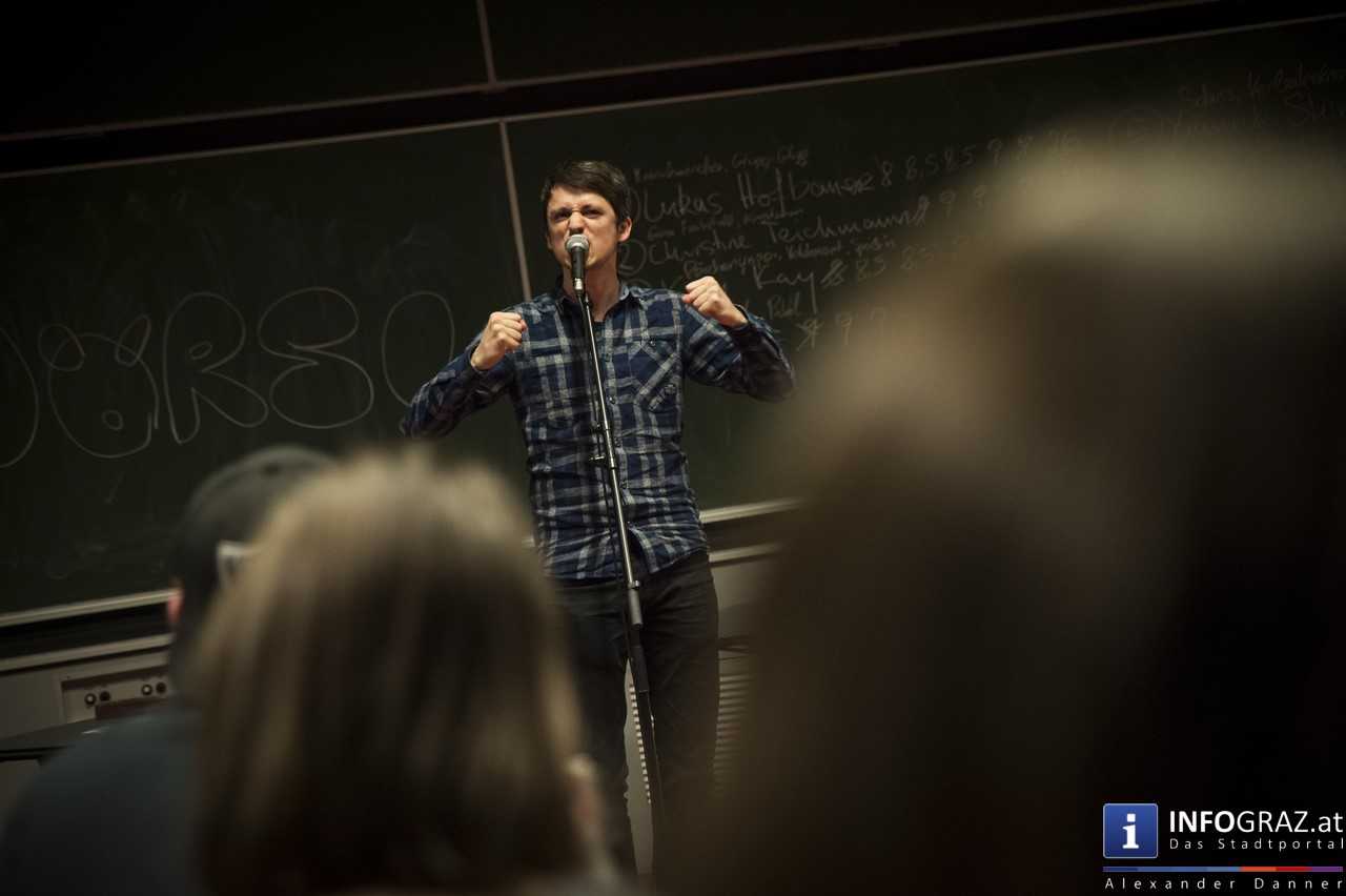 Die Grazer Poetry Slam-Szene - Hörsaal-Slam Graz - 14. April 2016 - 038