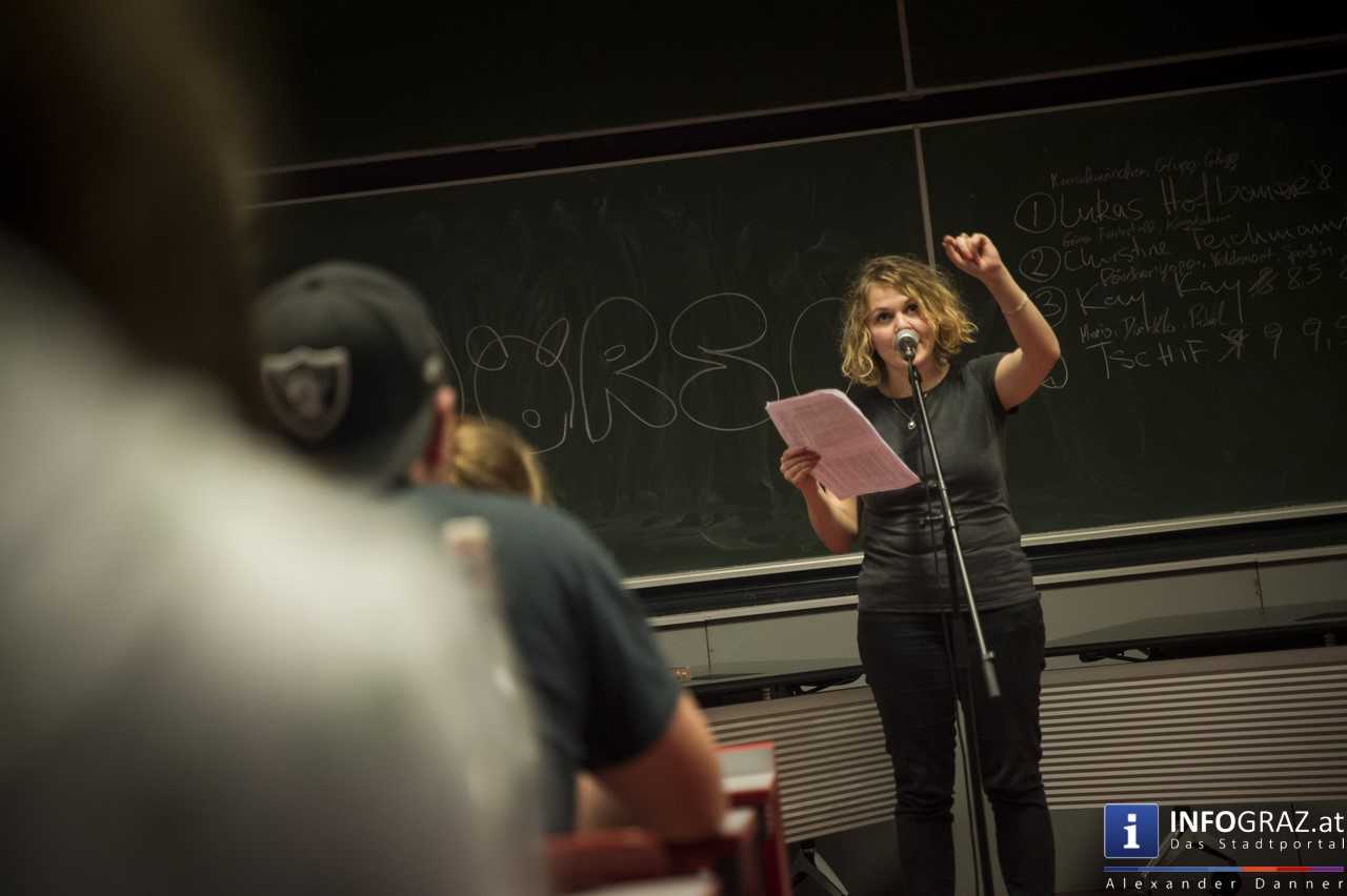 Die Grazer Poetry Slam-Szene - Hörsaal-Slam Graz - 14. April 2016 - 051