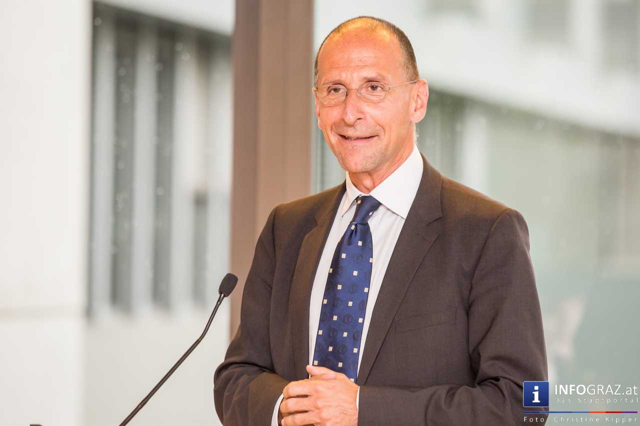 Grazer Wirtschaftsgespräche im RESOWI Zentrum mit Prof. Peter Filzmaier und Prof. Alfred Gutschelhofer - 003