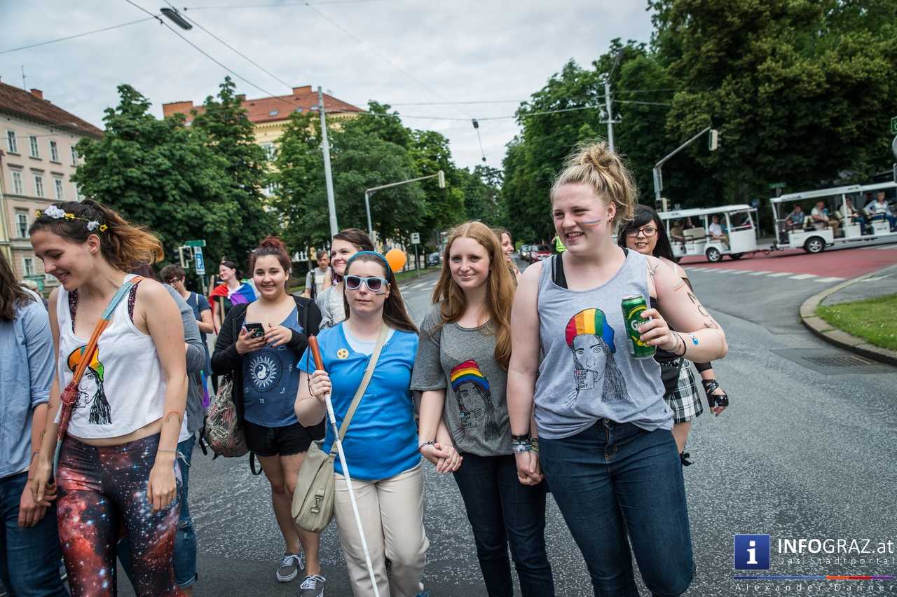 CSD-Parade 2016 Graz - Christopher Street Day - 11. Juni 2016 - 008