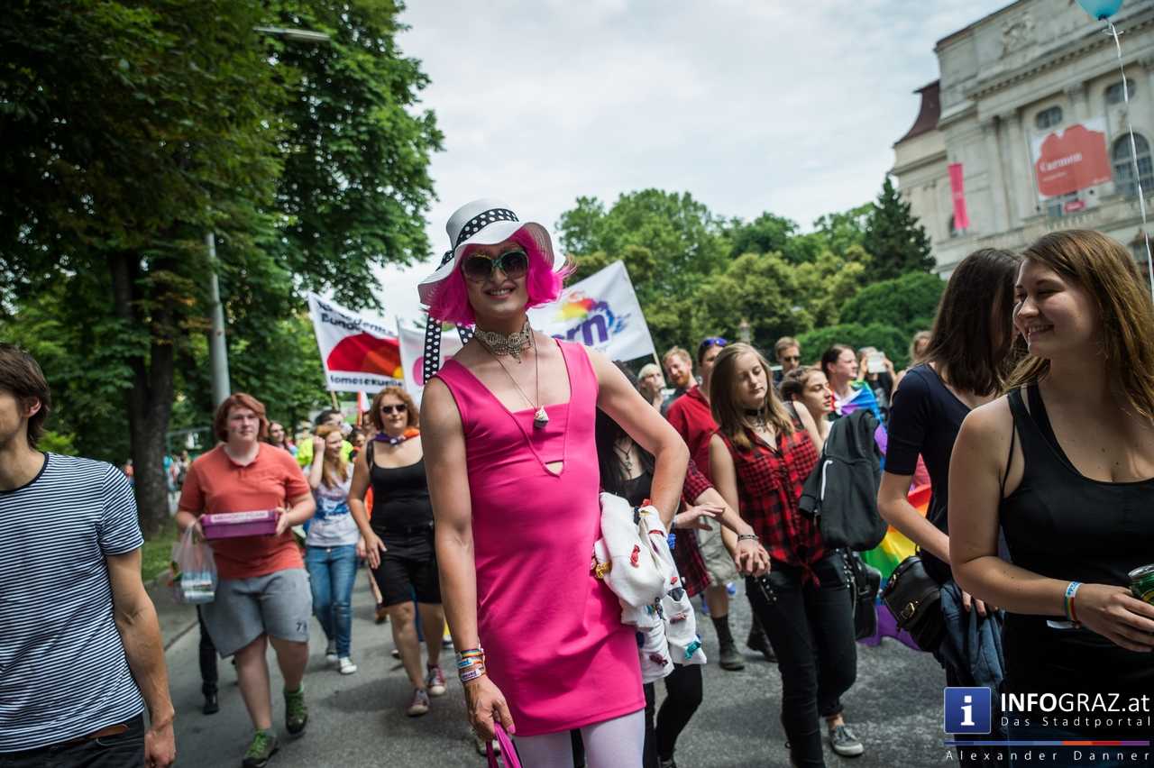 CSD-Parade 2016 Graz - Christopher Street Day - 11. Juni 2016 - 011