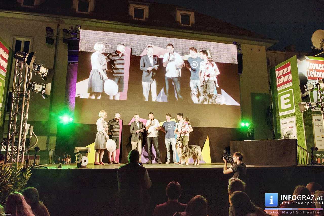 Steirischer ‚sience slam‘ am Mariahilferplatz Graz - Unterhaltung auf wissenschaftlichem Niveau - 094