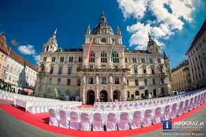 Genusstafel Graz 2016 - Landhaushof, Schmiedgasse und Hauptplatz