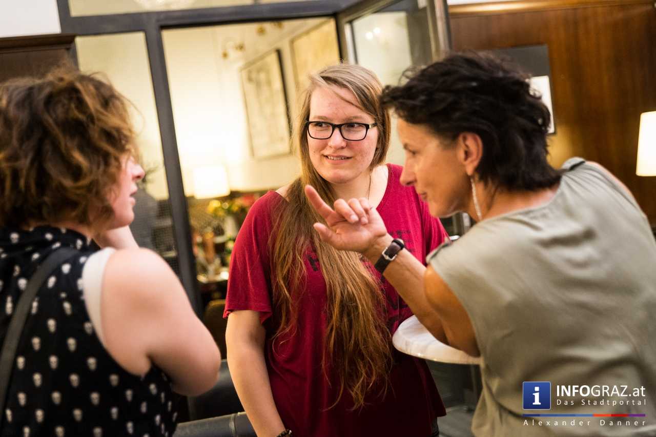 verhackART Vernissage ‚fremd‘ - im Grand Café Kaiserfeld - 031