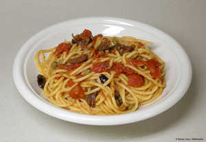 Spaghetti alla puttanesca,restaurants graz,gastronomie,lokal,forno antico