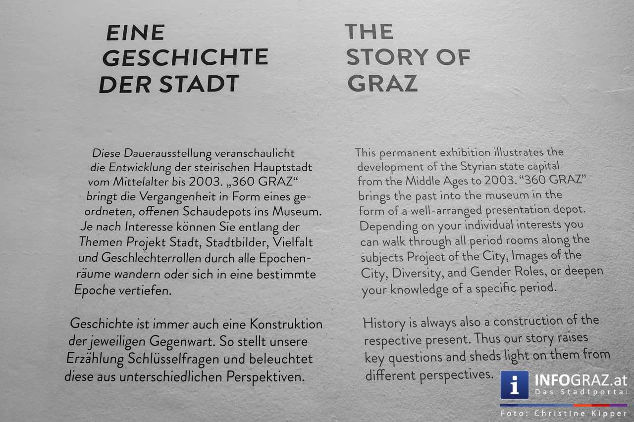 Dauerausstellung des GrazMuseums ‚360 GRAZ | Eine Geschichte der Stadt‘ - 002
