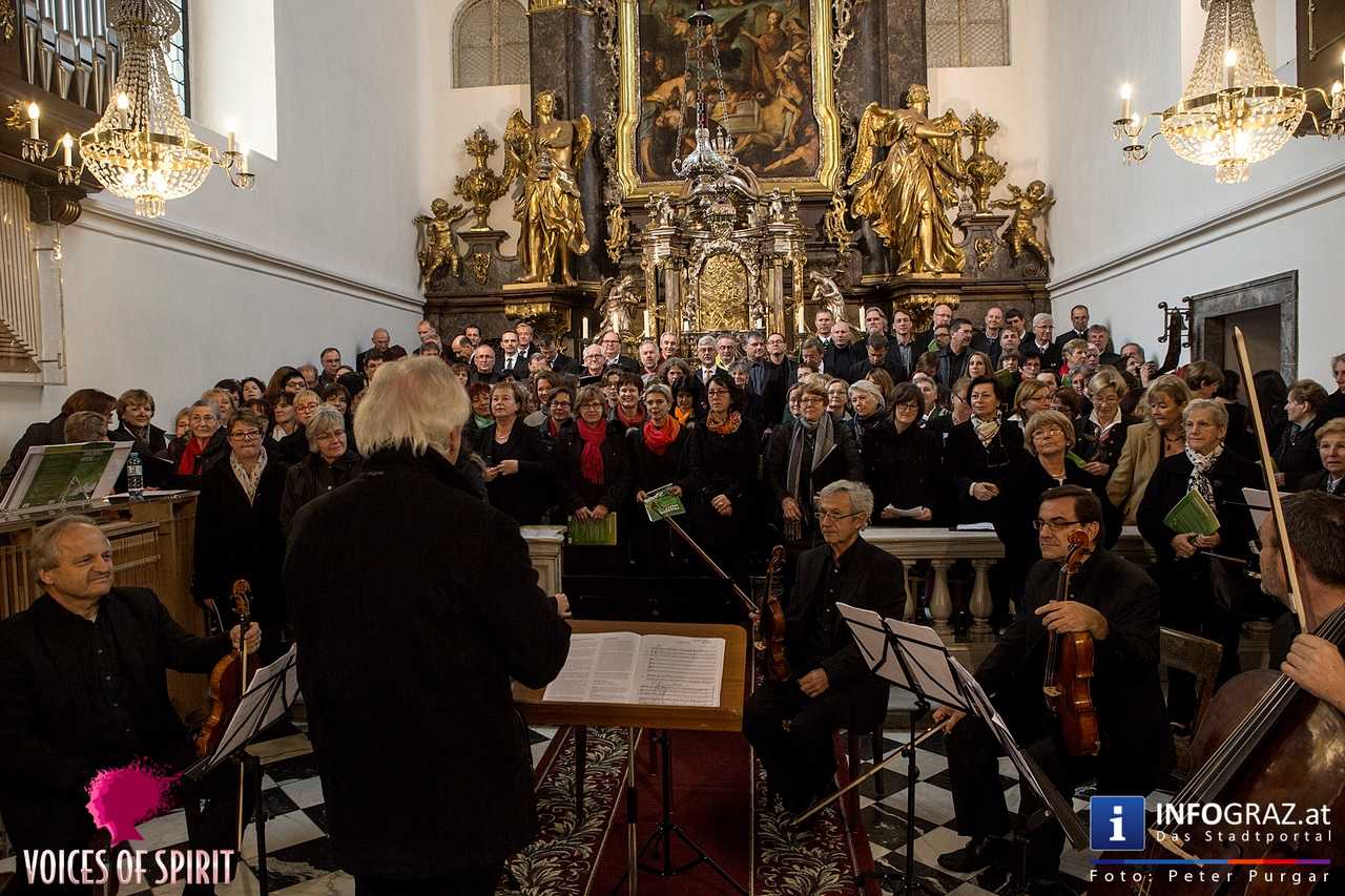 Friedensmesse in G in der Mariahilferkirche Graz - Friedensbotschaft der ‚Voices of Spirit‘ - 004