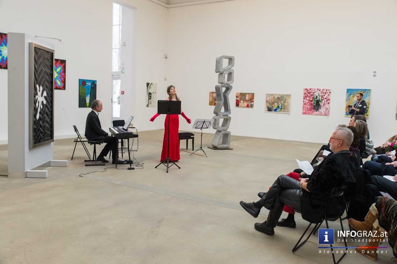 Matinee mit Salonmusik im Künstlerhaus: ‚Bonjour Madame‘ (Lisa Cristelli,Sopran; Peter Hebel, Cello; Robert Pöch) - 008