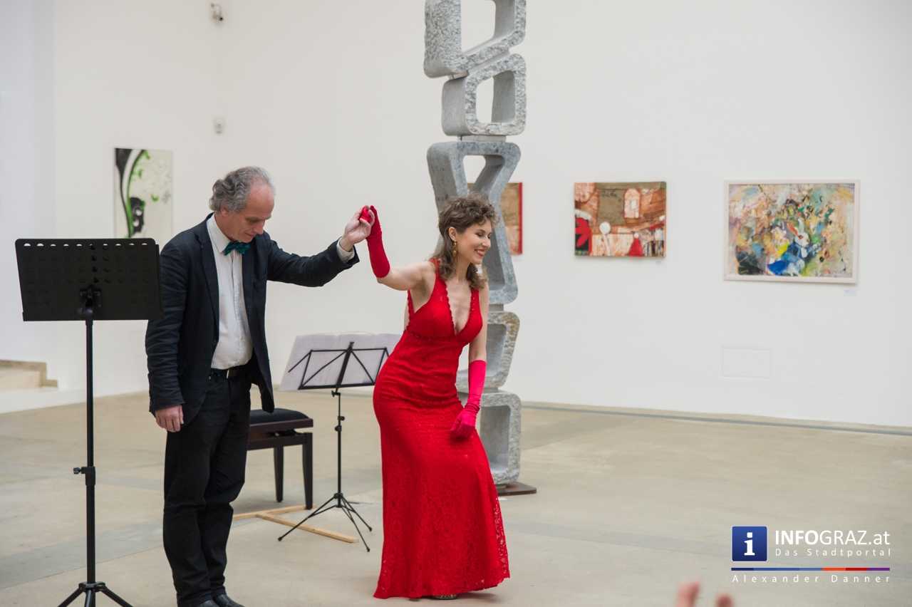 Matinee mit Salonmusik im Künstlerhaus: ‚Bonjour Madame‘ (Lisa Cristelli,Sopran; Peter Hebel, Cello; Robert Pöch) - 017