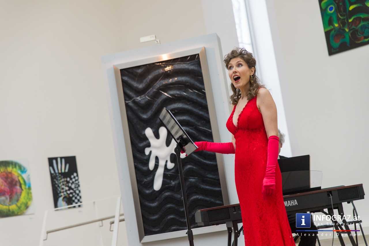 Matinee mit Salonmusik im Künstlerhaus: ‚Bonjour Madame‘ (Lisa Cristelli,Sopran; Peter Hebel, Cello; Robert Pöch) - 031