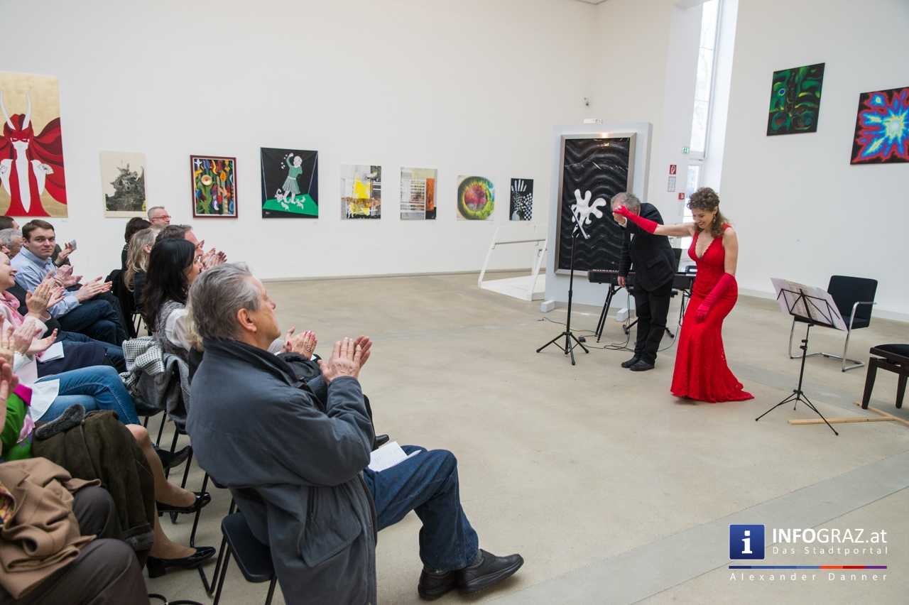 Matinee mit Salonmusik im Künstlerhaus: ‚Bonjour Madame‘ (Lisa Cristelli,Sopran; Peter Hebel, Cello; Robert Pöch) - 033
