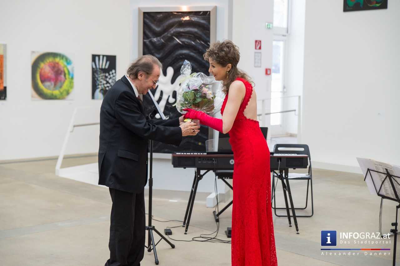 Matinee mit Salonmusik im Künstlerhaus: ‚Bonjour Madame‘ (Lisa Cristelli,Sopran; Peter Hebel, Cello; Robert Pöch) - 034