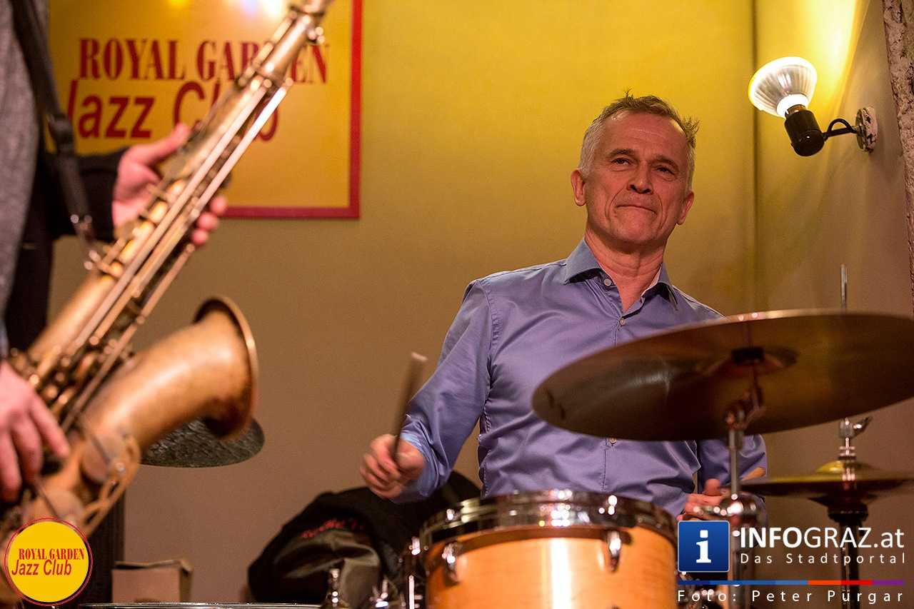 Burak Bedikyan European Quartet im Royal Garden Jazz Club Graz - 065