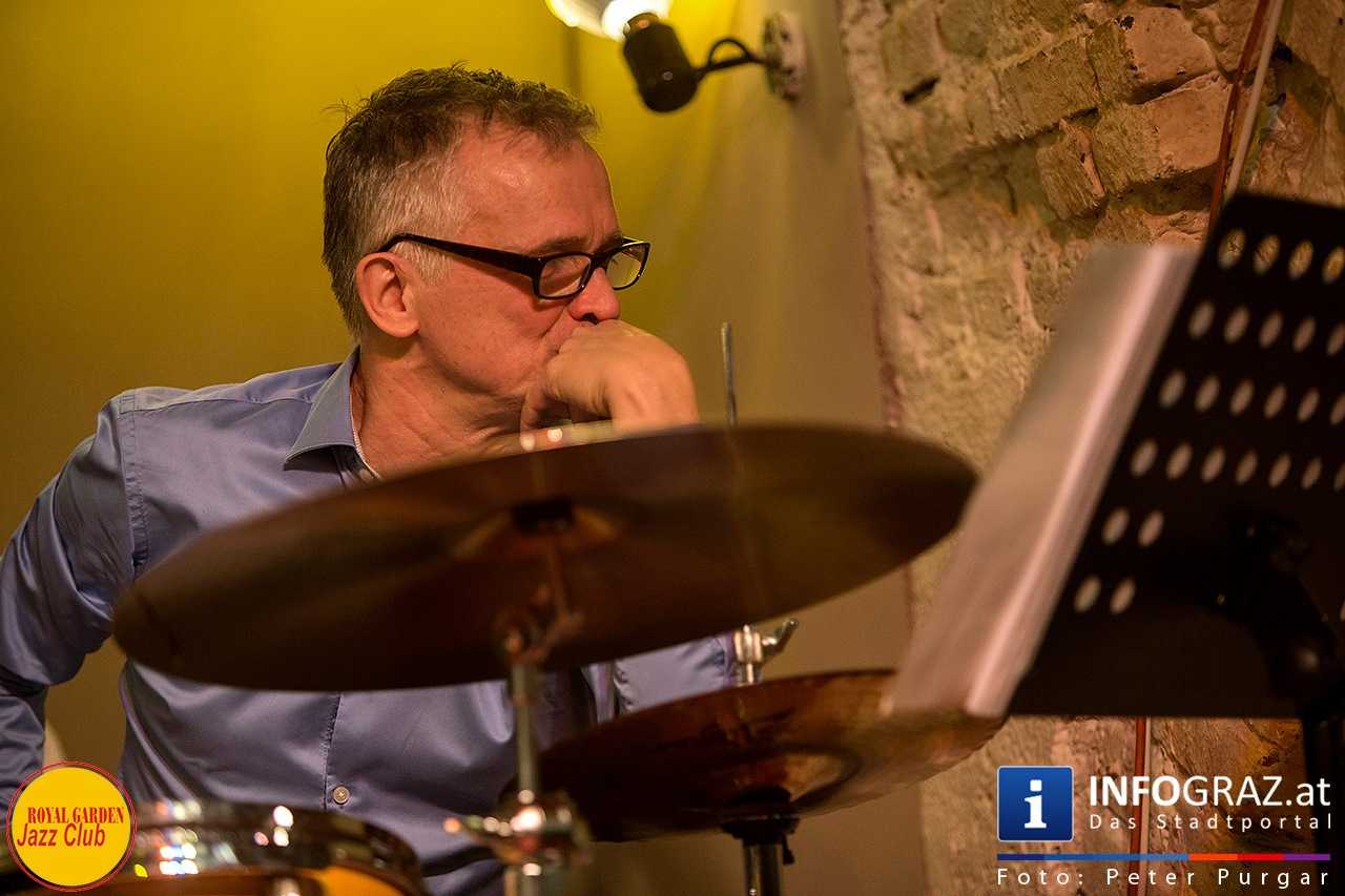 Burak Bedikyan European Quartet im Royal Garden Jazz Club Graz - 070