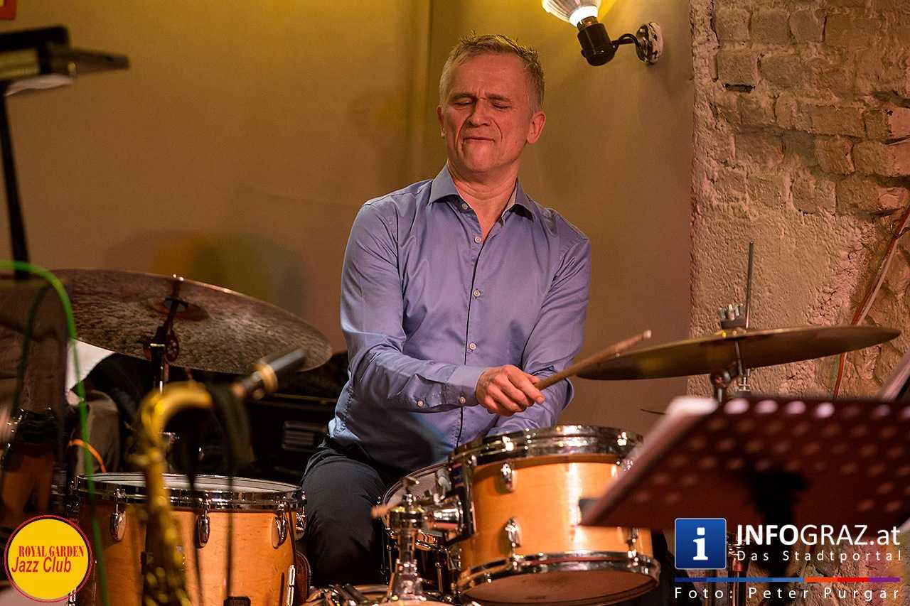 Burak Bedikyan European Quartet im Royal Garden Jazz Club Graz - 079