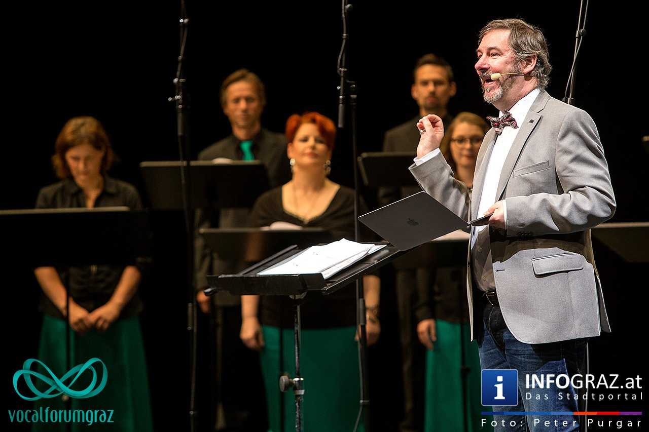 Uraufführung ‚New Carmina‘ und 30jähriges Chorjubiläum des Vocalforum Graz. - 042