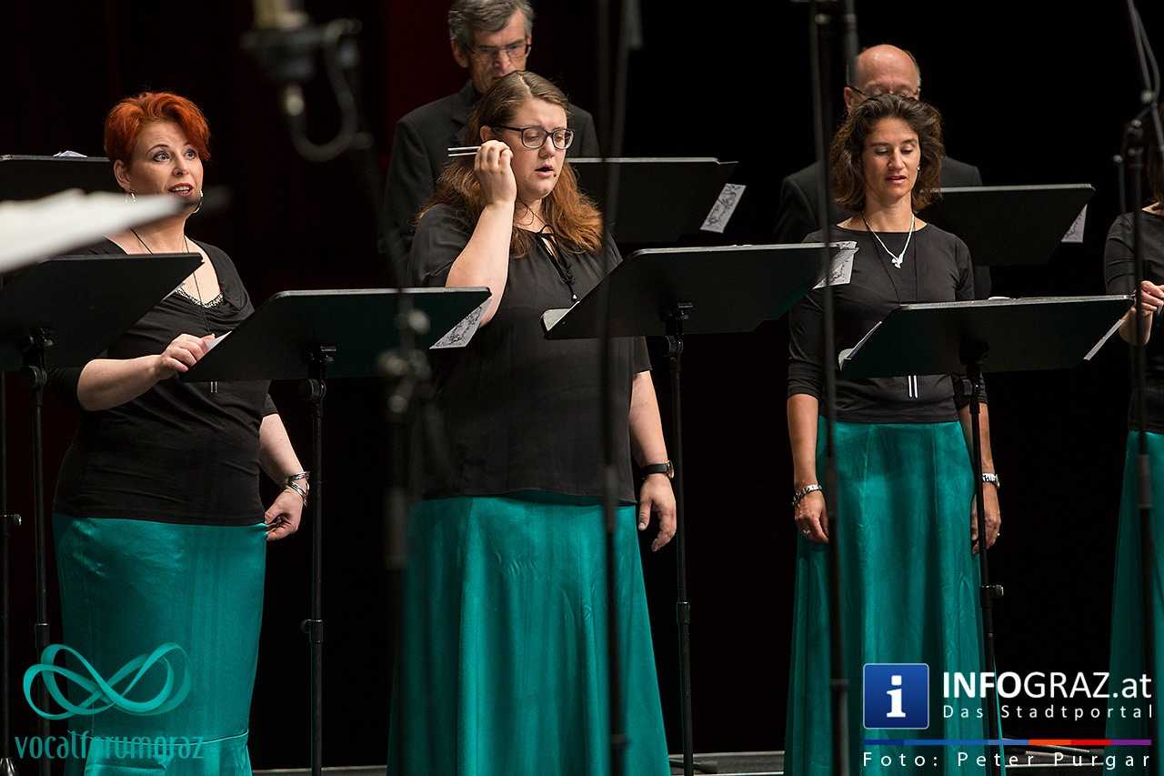 Uraufführung ‚New Carmina‘ und 30jähriges Chorjubiläum des Vocalforum Graz. - 064